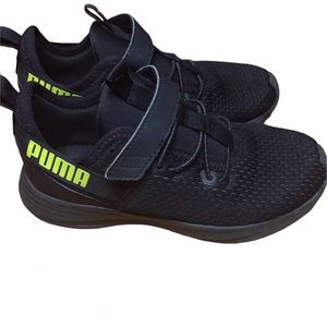 Boy’s Puma Black Enzo Weave J Sneakers